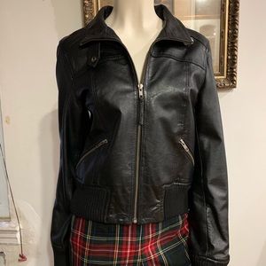 Express leather jacket